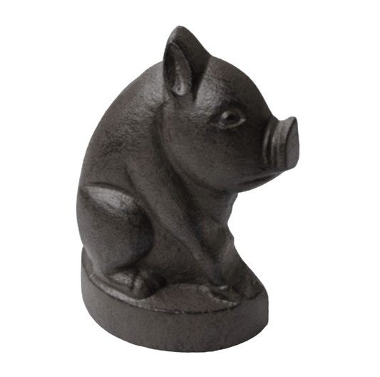 Pig Cast Iron Metal Door Stop Stopper Wedge - The Renmy Store Homewares & Gifts 