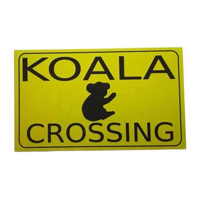 Koala Crossing Sign - The Renmy Store Homewares & Gifts 