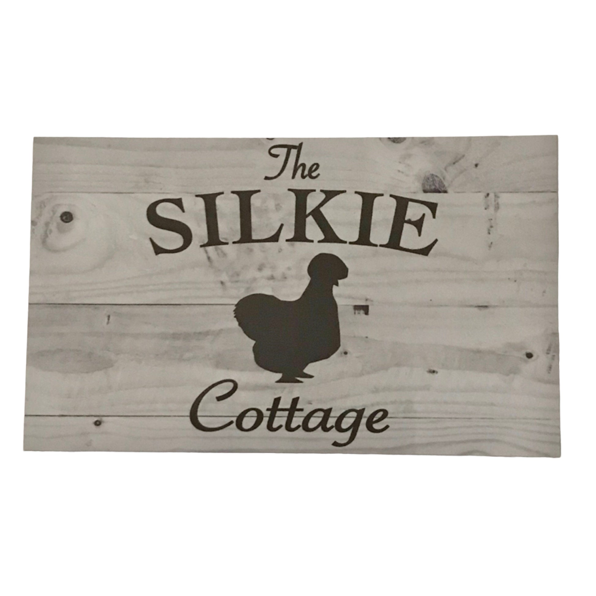 Silkie Chicken Cottage Sign - The Renmy Store Homewares & Gifts 