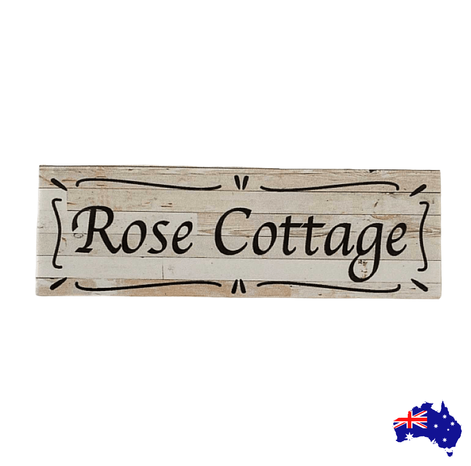 Cottage Custom Personalised Rustic Chic Sign - The Renmy Store Homewares & Gifts 