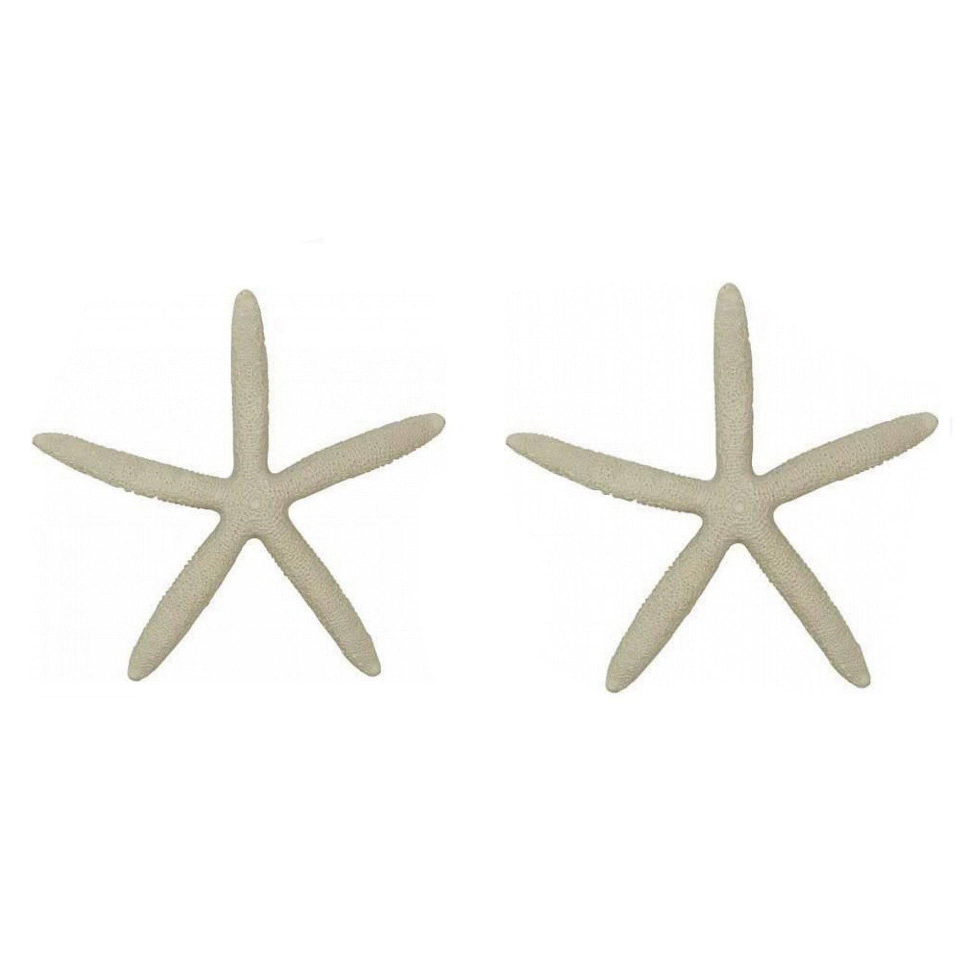 Starfish Set of 2 Cream Decoration - The Renmy Store Homewares & Gifts 