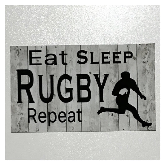 Rugby Footy Ball Sign - The Renmy Store Homewares & Gifts 