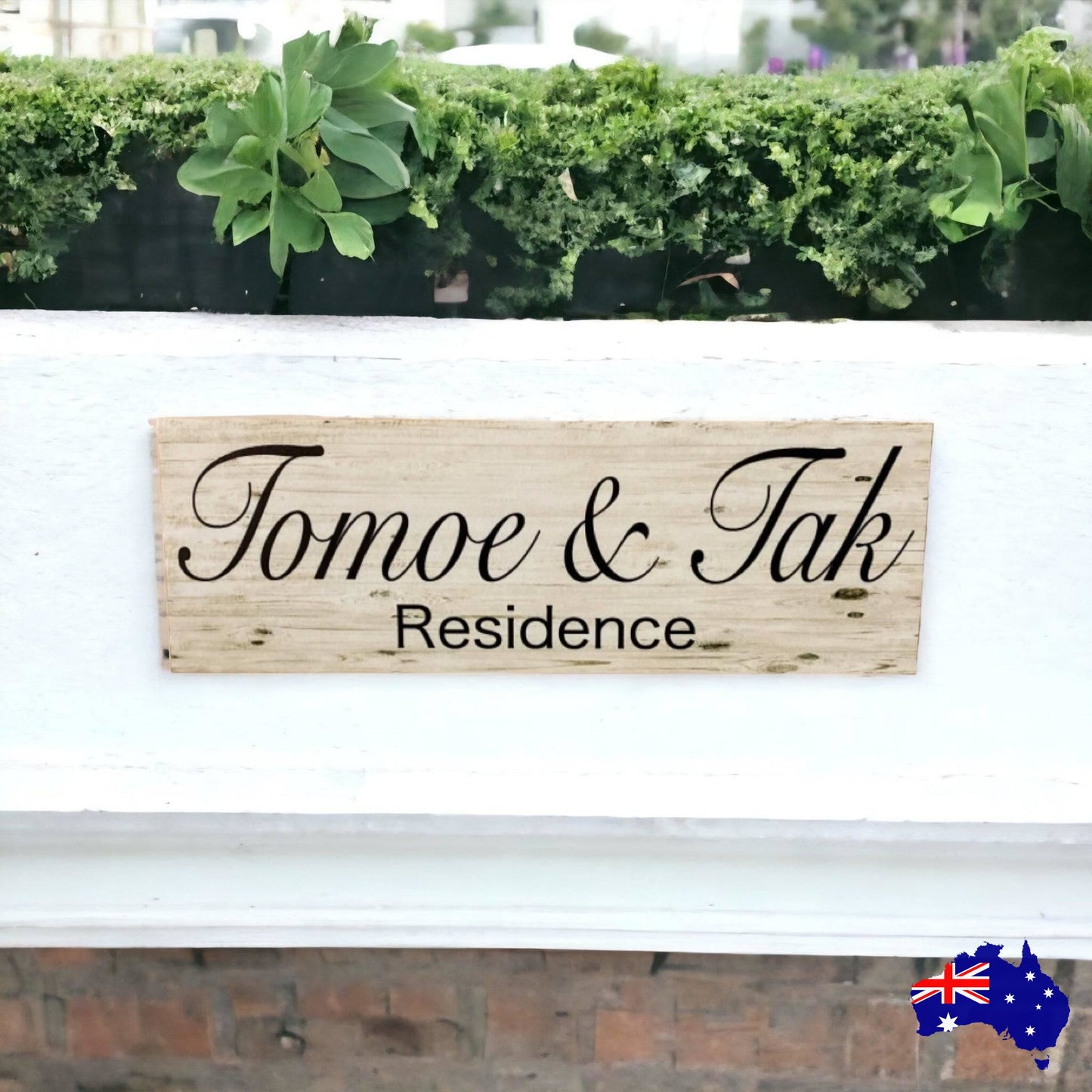 Family Residence Custom Personalised House Sign - The Renmy Store Homewares & Gifts 