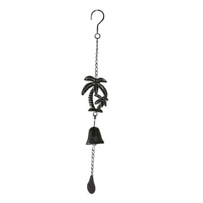 Palm Tree Door Bell Cast Iron - The Renmy Store Homewares & Gifts 