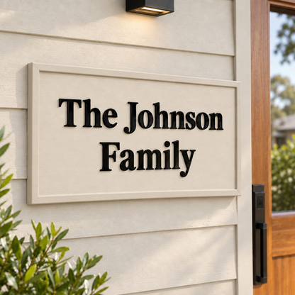 Johnson Family matching neutral border