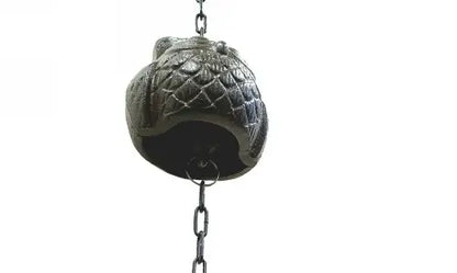 Vintage Owl Bird Bell Chime | Cast Iron Garden Wind Chime | Farmhouse Decor