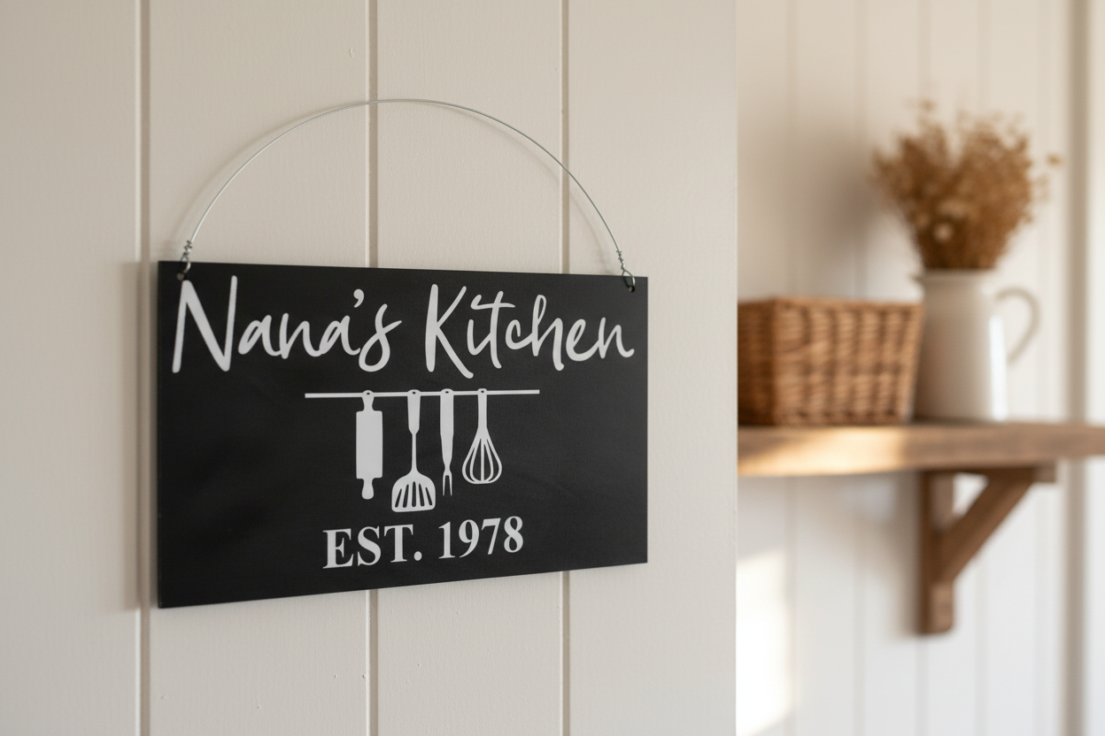 Kitchen Sign Farmhouse Wall