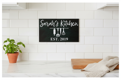 Kitchen Sign Splashback