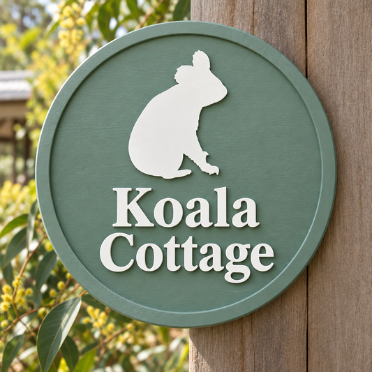 Koala Cottage sign preview