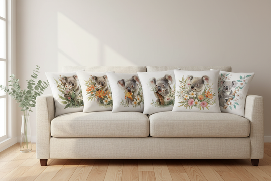 Koala Cushion Covers Hero Lifestyle