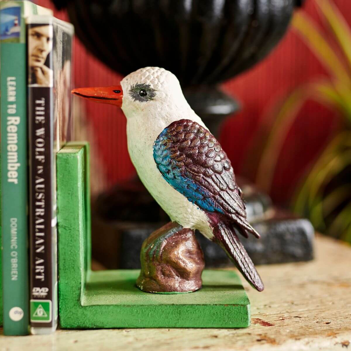 Book Ends Bookend Kookaburra Bird - The Renmy Store Homewares & Gifts 
