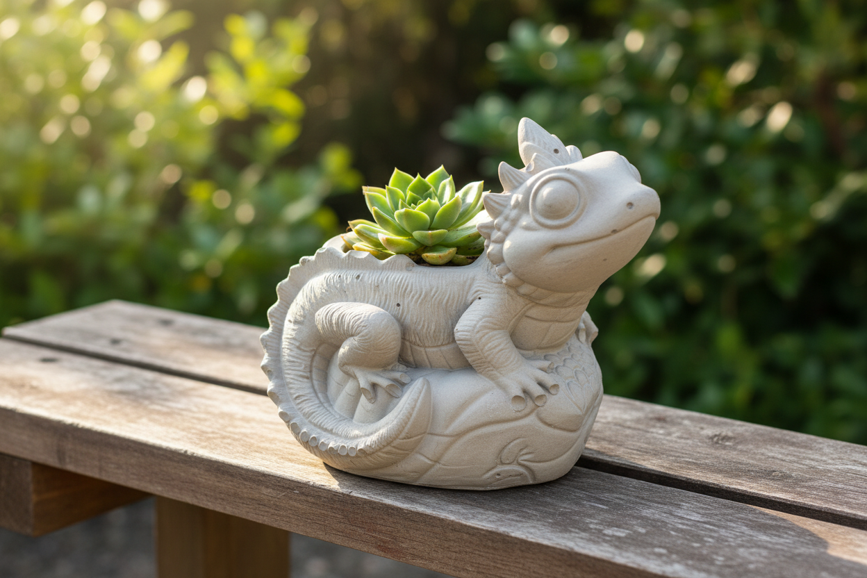 Lizard - Garden Bench