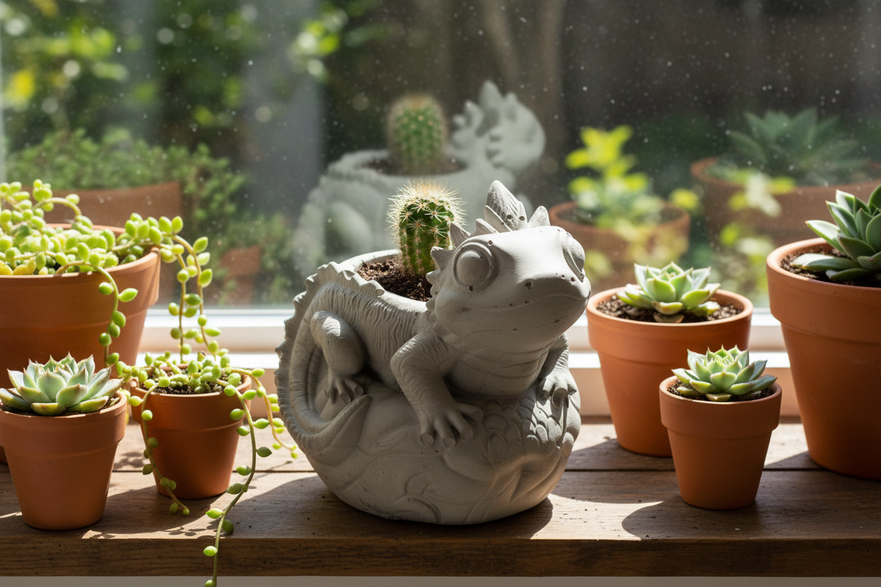 Lizard - Windowsill
