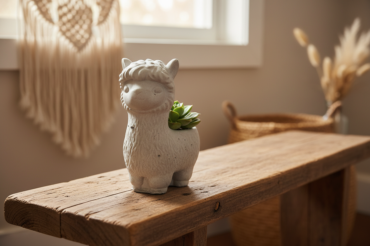Llama - Farmhouse Bench