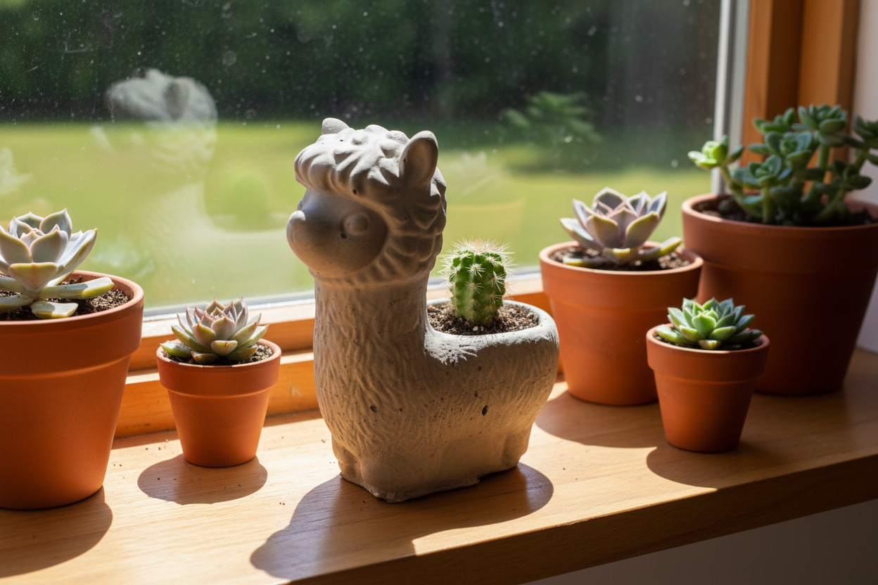Llama - Windowsill