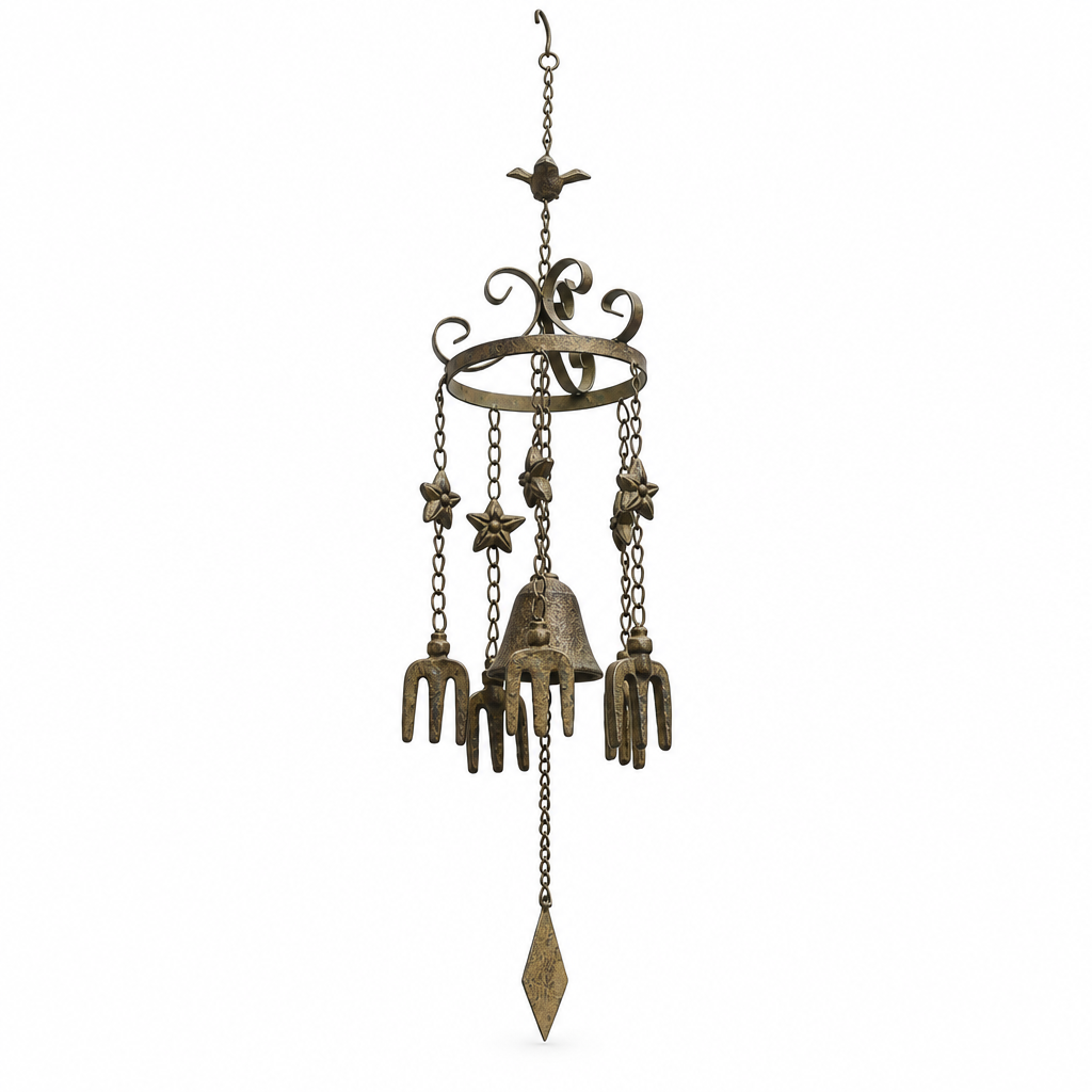 Main product image concept for the actual bird wind chime
