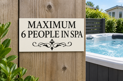 Maximum 6 People in Spa
