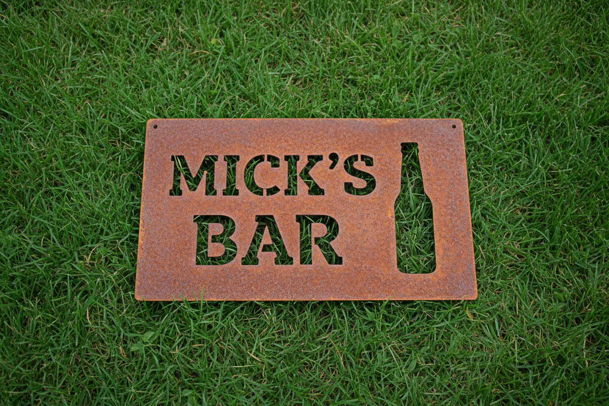 Mick's Bar flat lay