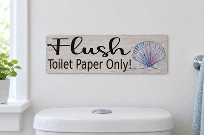 Mounted above toilet