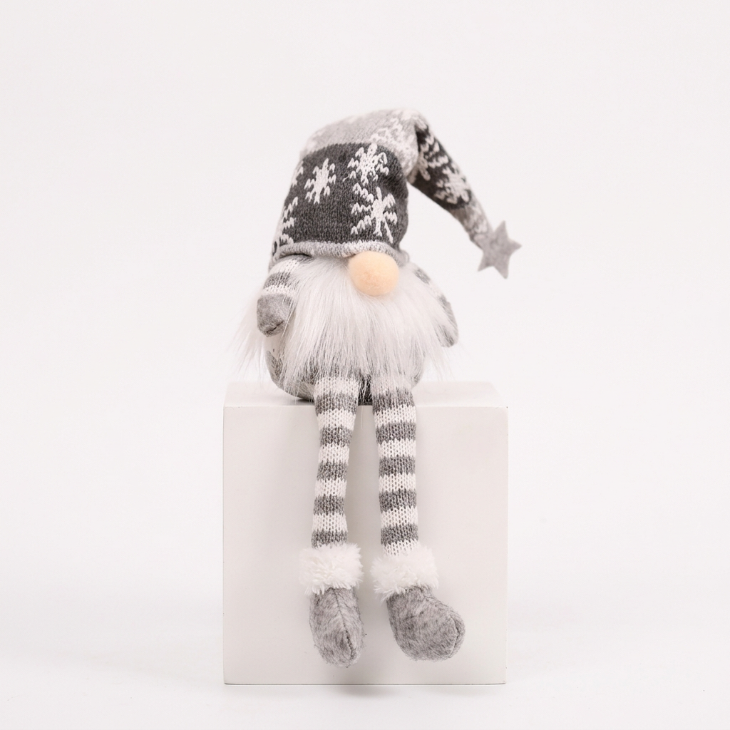 Mr Grey Long Legs on white