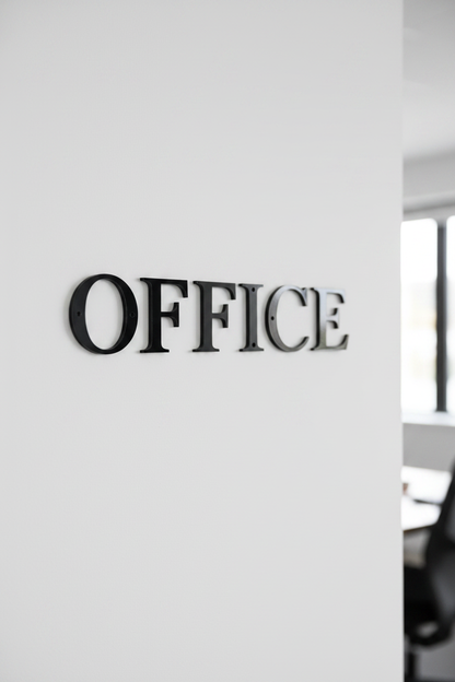 OFFICE 8.5cm letters