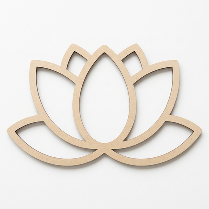 Openwork MDF lotus matching your reference