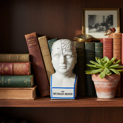 Phrenology Head - Bookshelf