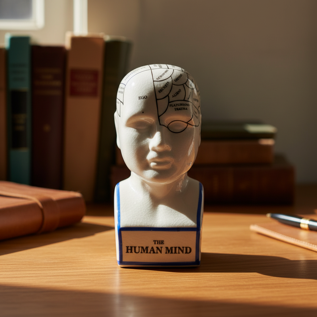 Phrenology Head - Desk