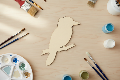 Plain MDF kookaburra lifestyle image