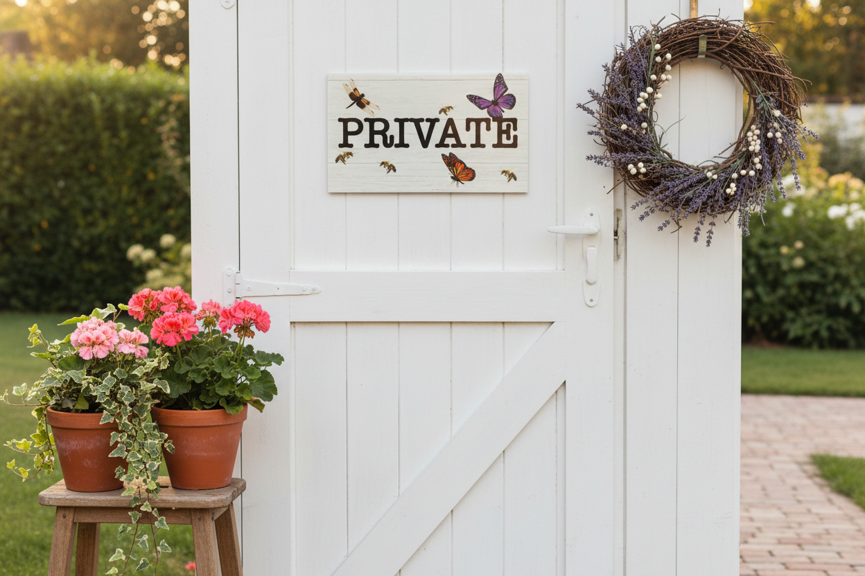 Private Sign - She Shed