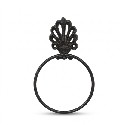 Revised white-background towel ring based on the original product photo