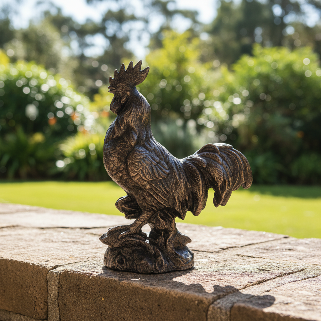 Rooster Bronze — verandah lifestyle