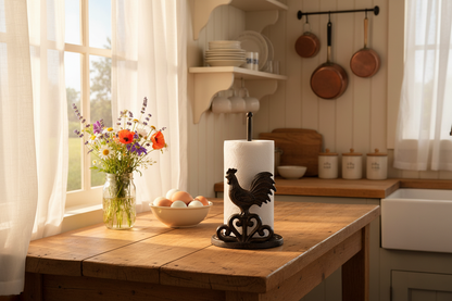 Rooster Paper Towel Holder Lifestyle 2