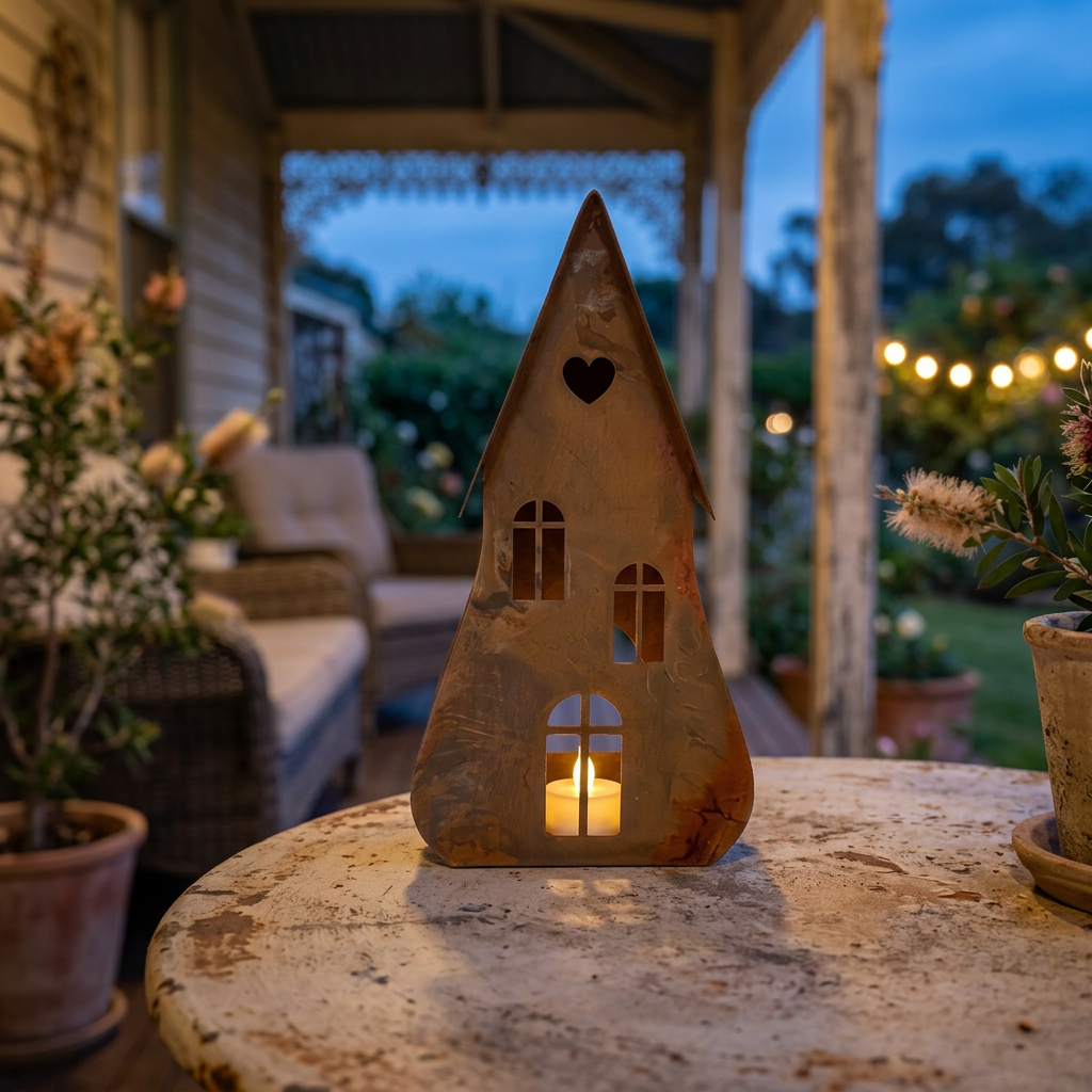 Rustic metal house verandah preview