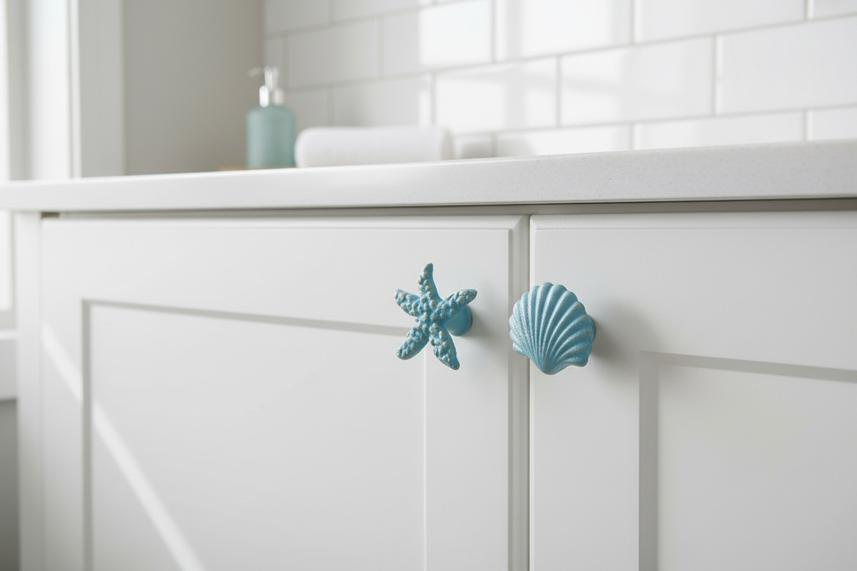 Sea Knobs — Bathroom