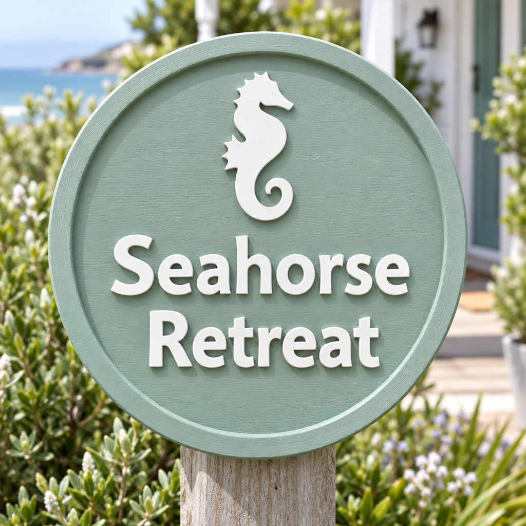 Seahorse Retreat coastal entrance concept