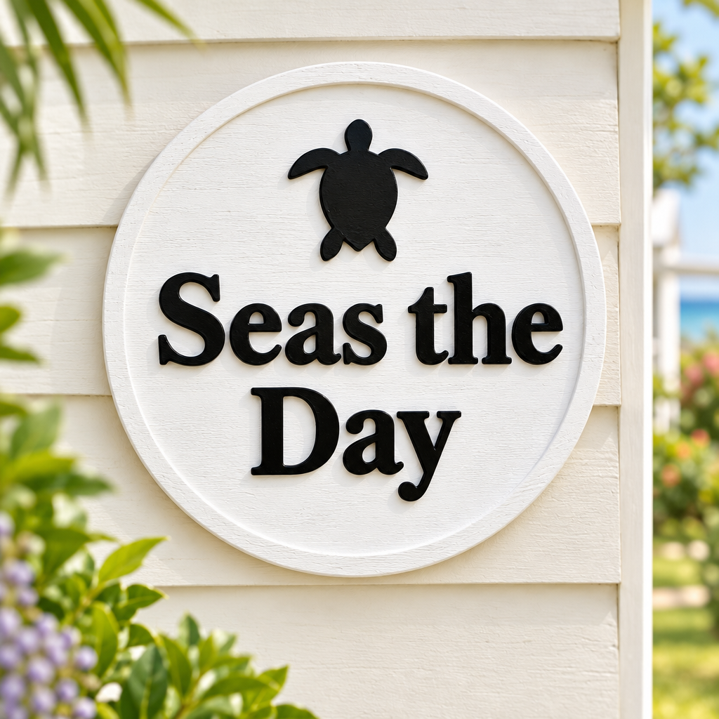 Seas the Day beach cottage concept