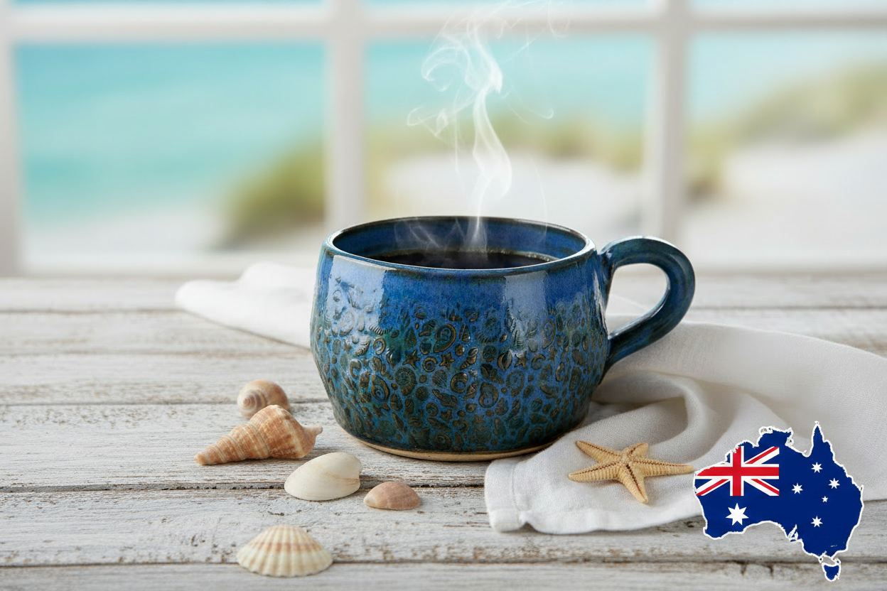 Seashells Starfish Mug Lifestyle 1