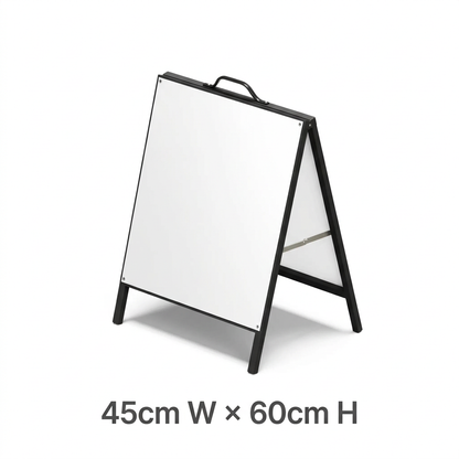 Small portrait A-frame, 45cm wide by 60cm high