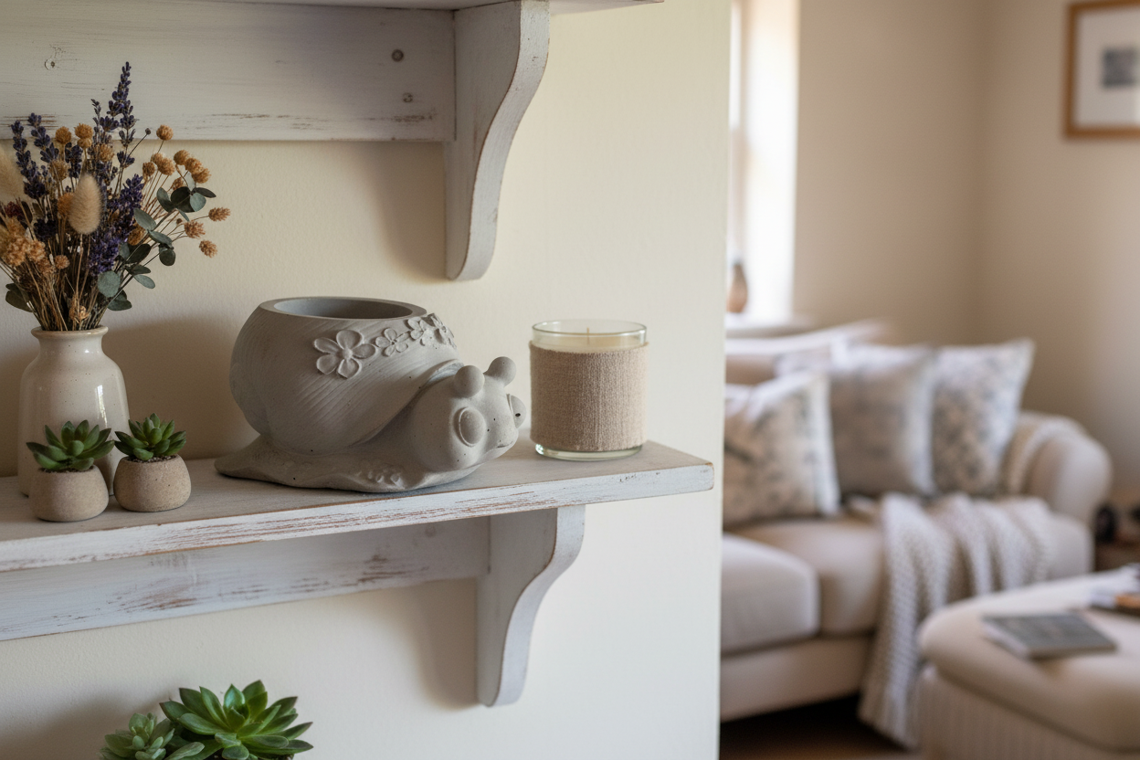 Snail - Cottage Shelf