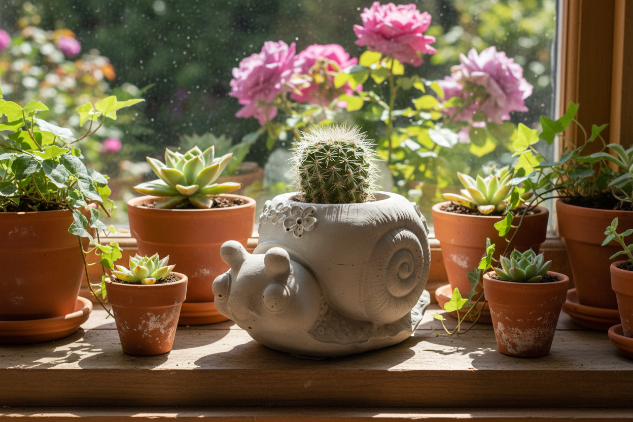 Snail - Windowsill