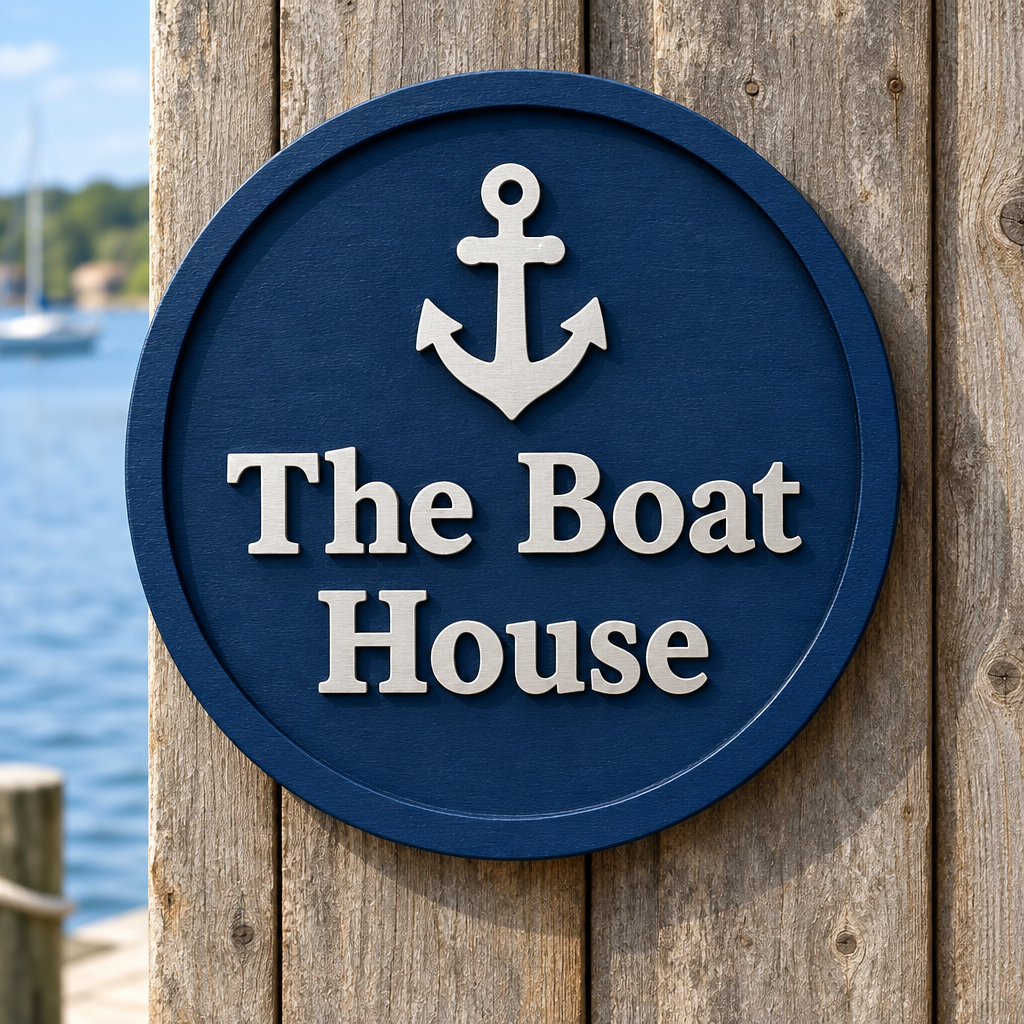 The Boat House rustic coastal concept