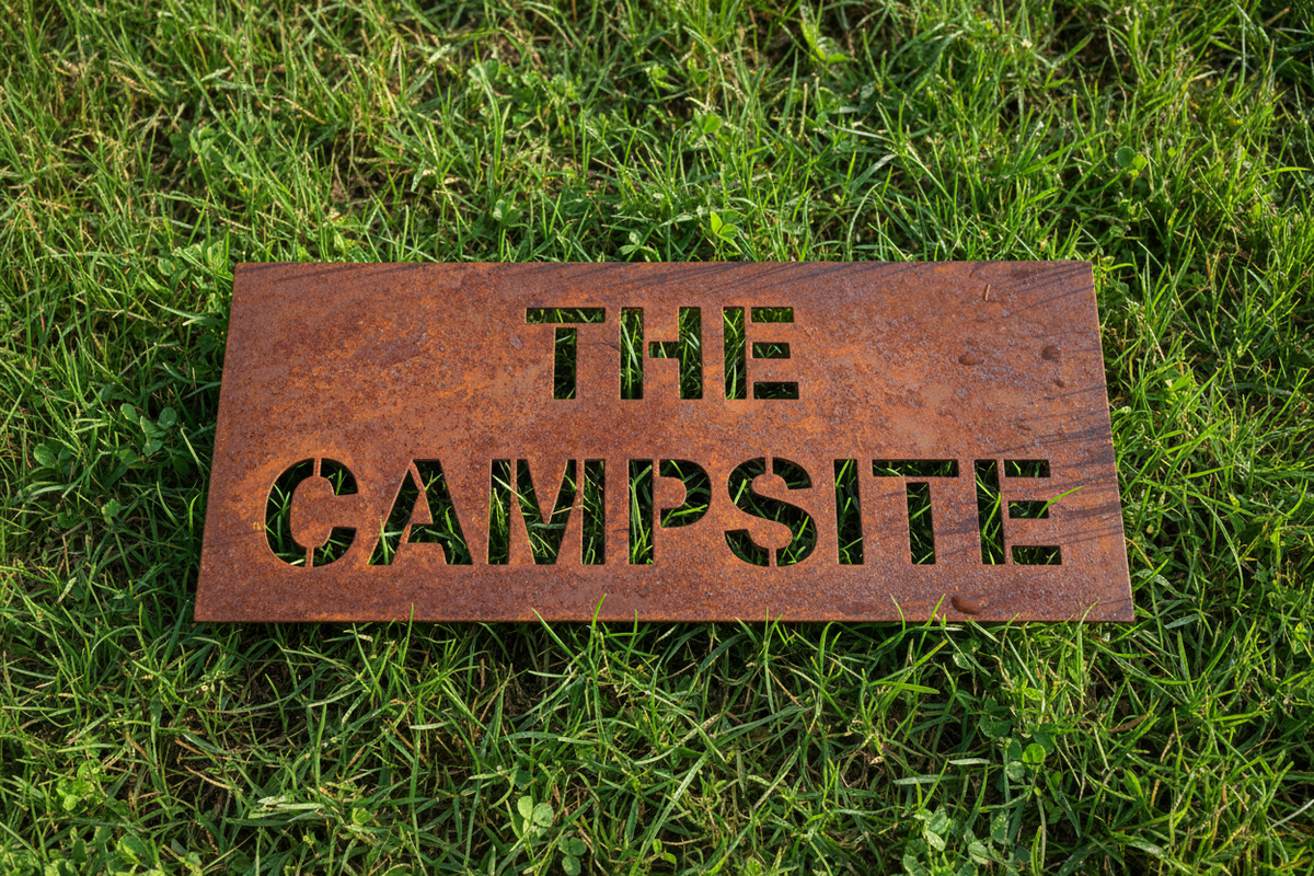 The Campsite flat lay