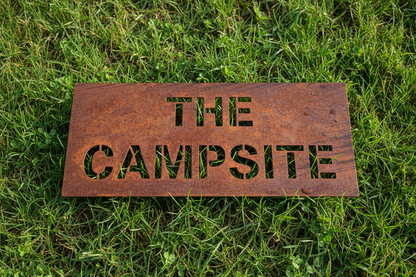 The Campsite flat lay