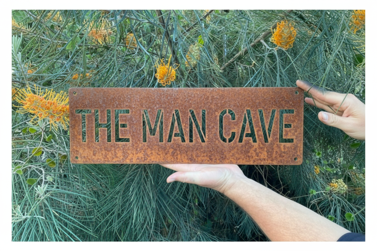 The Man Cave sign
