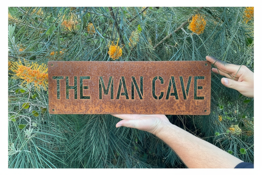 The Man Cave sign