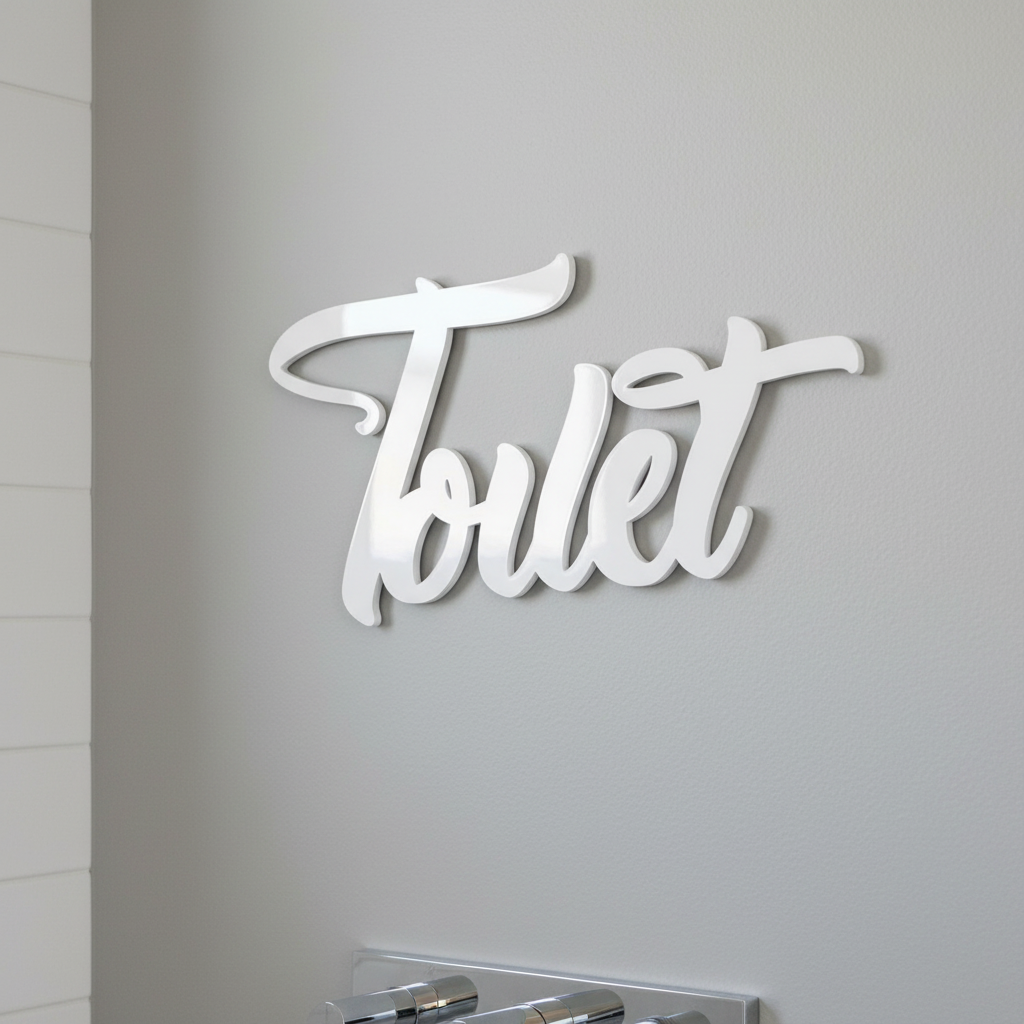 Toilet Sign Lifestyle B