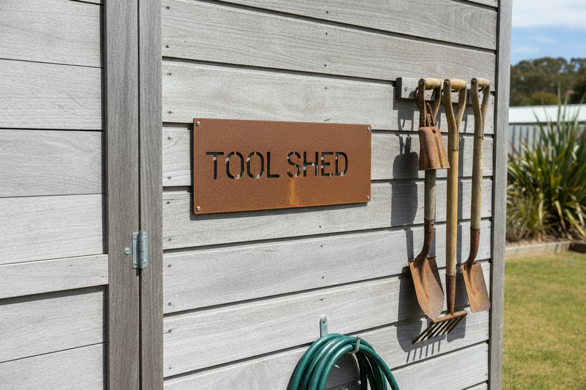 Tool Shed rusty lifestyle