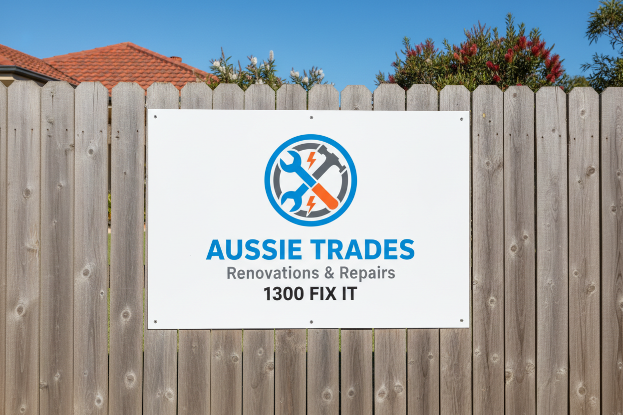 Tradie Sign
