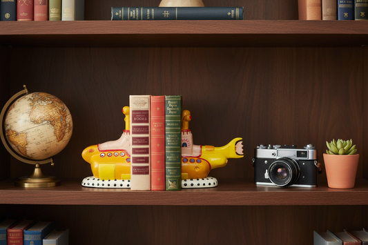 Walnut Bookshelf Lifestyle